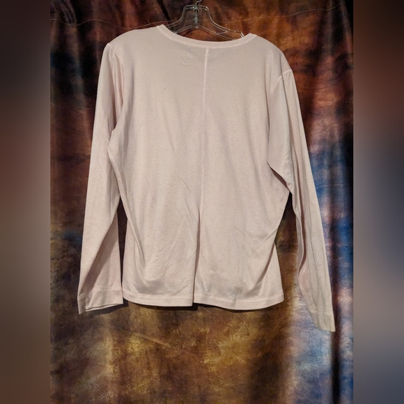 Patagonia Light Pink Long Sleeved Shirt- Women's XL - Picture 8 of 9